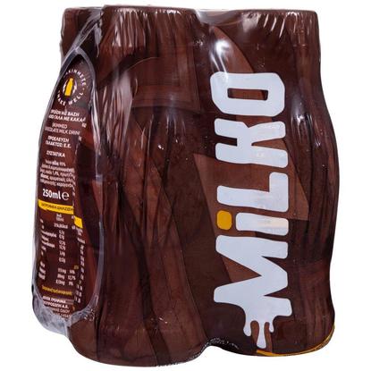 Εικόνα της MILKO ΣΟΚΟΛΑΤΟΥΧΟ ΓΑΛΑ ΦΙΑΛΗ 250ML(4ΤΕΜ)
