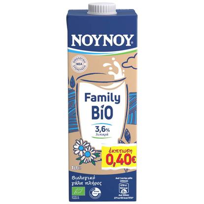 Εικόνα της ΝΟΥΝΟΥ FAMILY ΓΑΛΑ ΒΙΟ ΠΛΗΡΕΣ 1LT (-0,40)