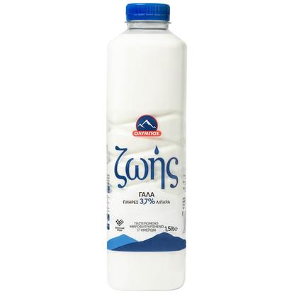 Εικόνα της ΟΛΥΜΠΟΣ ΓΑΛΑ ΖΩΗΣ 3,7% ΛΙΠΑΡΑ 1,5L