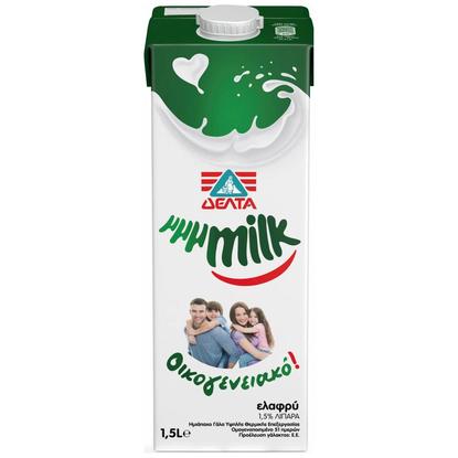 Εικόνα της MMMILK ΟΙΚΟΓΕΝΕΙΑΚΟ ΓΑΛΑ 1,5% ΛΙΠΑΡΑ 1,5L