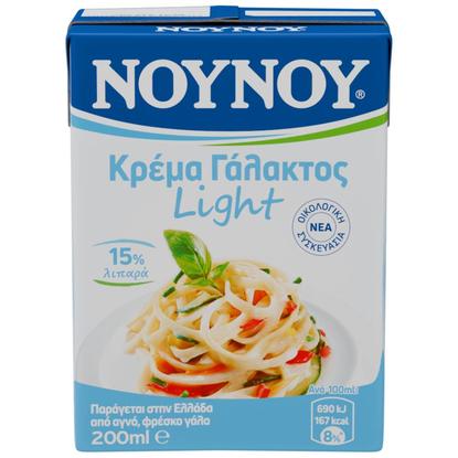 Εικόνα της ΝΟΥΝΟΥ ΚΡΕΜΑ ΓΑΛΑΚΤΟΣ LIGHT 200ML