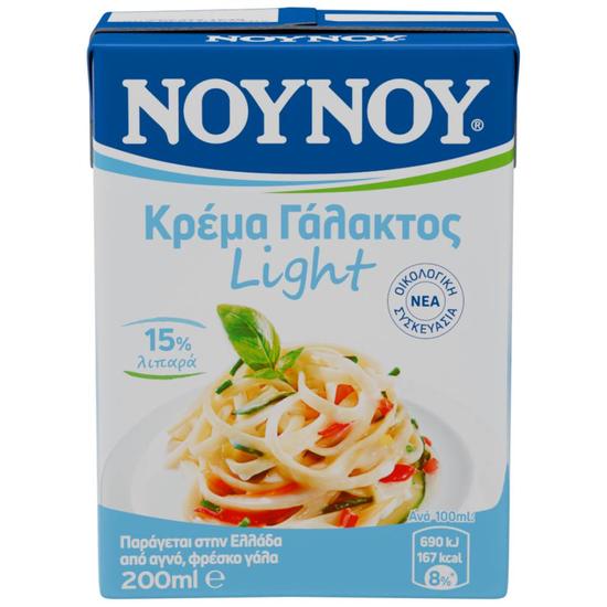 Εικόνα της ΝΟΥΝΟΥ ΚΡΕΜΑ ΓΑΛΑΚΤΟΣ LIGHT 200ML