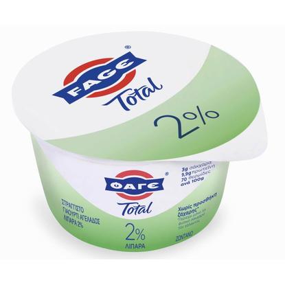 Εικόνα της TOTAL ΓΙΑΟΥΡΤΙ ΣΤΡΑΓΓΙΣΤΟ 2% ΛΙΠΑΡΑ 200G