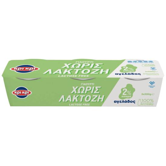 Εικόνα της ΚΡΙ ΚΡΙ ΓΙΑΟΥΡΤΙ ΑΓΕΛΑΔΟΣ ΧΩΡΙΣ ΛΑΚΤΟΖΗ 2% ΛΙΠΑΡΑ 3Χ200G