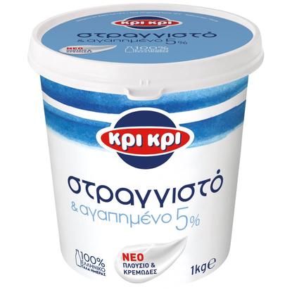 Εικόνα της ΚΡΙ ΚΡΙ ΓΙΑΟΥΡΤΙ ΣΤΡΑΓΓΙΣΤΟ 5% 1KG