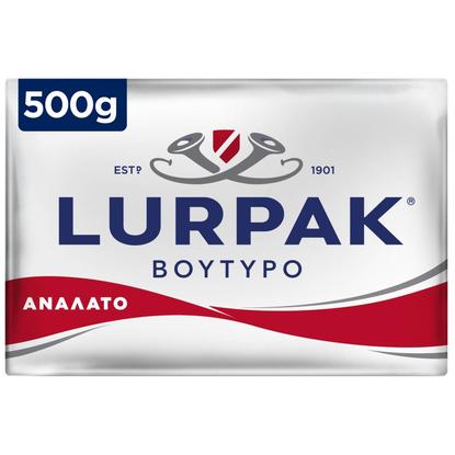 Εικόνα της LURPAK ΒΟΥΤΥΡΟ ΑΝΑΛΑΤΟ ΑΛΟΥΜΙΝ.500G