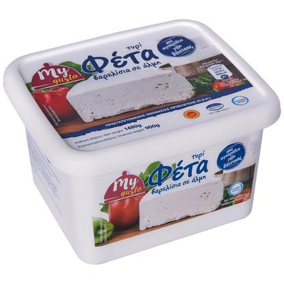 Εικόνα της MY GUSTO ΦΕΤΑ ΒΑΡ. ΠΟΠ ΠΛΑΣΤ.ΔΟΧ. 900G.