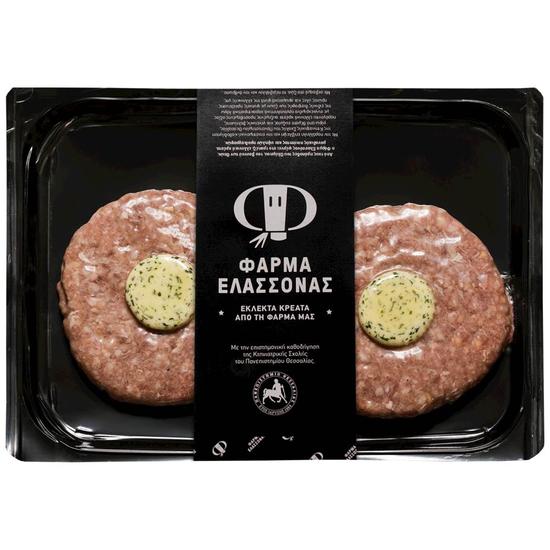 Εικόνα της ΦΑΡΜΑ ΕΛΑΣΣΟΝΑΣ BURGER ΝΩΠΟ 300G