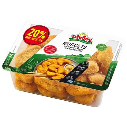 Εικόνα της ΠΙΝΔΟΣ NUGGETS ΚΟΤ.400G(-20%ΦΘΗΝΟΤΕΡΑ)