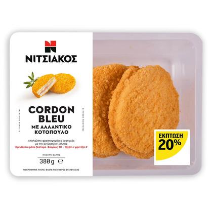 Εικόνα της ΝΙΤΣΙΑΚΟΣ CORDON BLUE ΕΛΛ.ΚΟΤΟΠΟΥΛΟ 380G-20%
