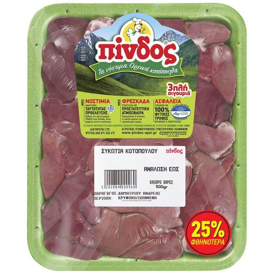Εικόνα της ΠΙΝΔΟΣ ΣΥΚΩΤΙΑ ΚΟΤ. ΕΛΛ.ΝΩΠΑ 500G(-25% )
