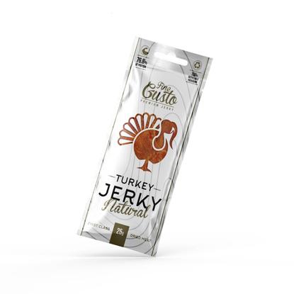 Εικόνα της JERKY TURKEY NATURAL (ΑΠΟΞΗΡΑΜΕΝΟ ΣΤΗΘΟΣ ΓΑΛΟΠΟΥΛΑΣ) 25G