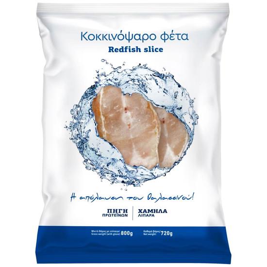 Εικόνα της ΚΟΚΚΙΝΟΨΑΡΟ ΦΕΤΑ ΚΑΤΕΨΥΓΜΕΝΟ 800G (Κ.Β.720G)