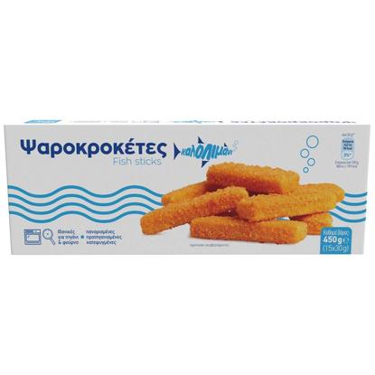 Εικόνα της ΚΑΛΟ ΛΙΜΑΝΙ ΨΑΡΟΚΡΟΚΕΤΕΣ FISH STICKS ΚΑΤΕΨΥΓΜΕΝΕΣ 450G