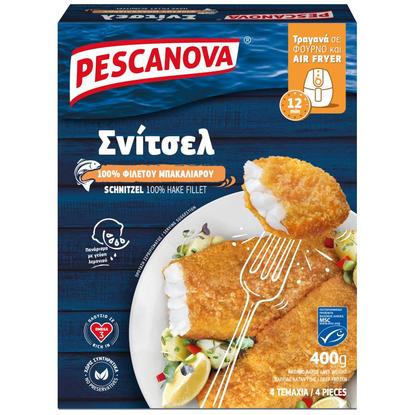 Εικόνα της PESCANOVA ΣΝΙΤΣΕΛ ΑΠΟ ΦΙΛΕΤΟ ΜΠΑΚΑΛΙΑΡΟΥ ΚΑΤΕΨΥΓΜΈΝΟ 400G