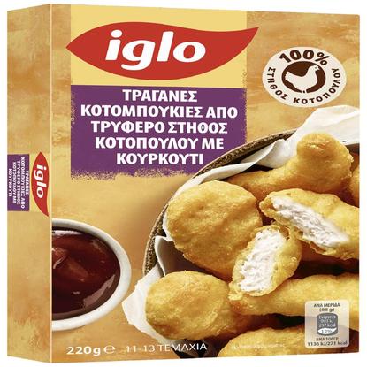 Εικόνα της IGLO ΚΟΤΟΜΠΟΥΚΙΕΣ ΦΙΛΕΤΟ ΣΤΗΘΟΣ ΚΟΤΟΠΟΥΛΟ ΚΤΨ 220G