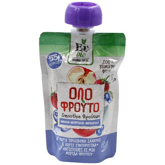 Εικόνα της EYBIO ΠΟΥΡΕΣ ΦΡΟΥΤΩΝ ΜΗΛΟ-ΜΥΡ-ΦΡ 100G