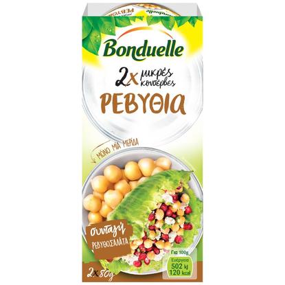 Εικόνα της BONDUELLE ΡΕΒΥΘΙΑ 80G (2ΤΕΜ)