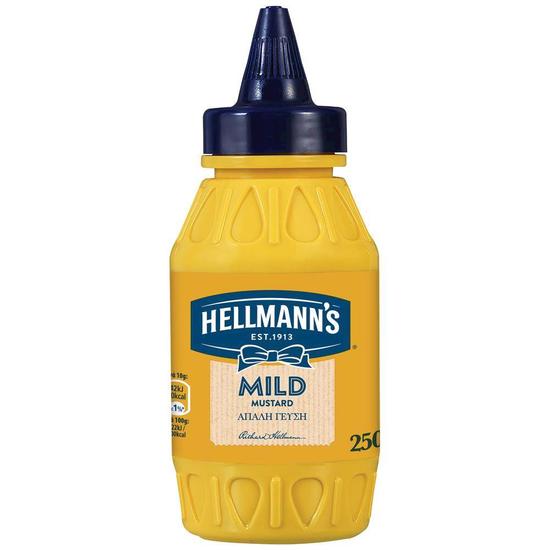 Εικόνα της HELLMANN'S ΜΟΥΣΤΑΡΔΑ ΑΠΑΛΗ 250G