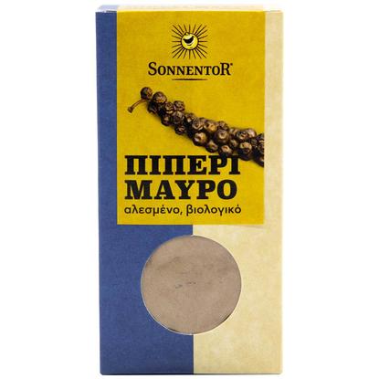 Εικόνα της SONNENTOR ΠΙΠΕΡΙ ΜΑΥΡΟ ΑΛΕΣΜΕΝΟ ΒΙΟ 50G