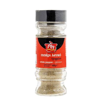 Εικόνα της MY KOUZINA ΠΙΠΕΡΙ ΛΕΥΚΟ ΤΡΙΜΜΕΝΟ 40G