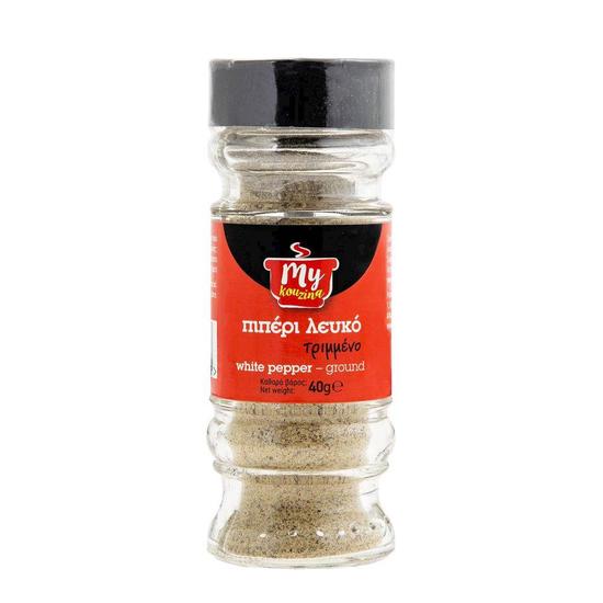 Εικόνα της MY KOUZINA ΠΙΠΕΡΙ ΛΕΥΚΟ ΤΡΙΜΜΕΝΟ 40G
