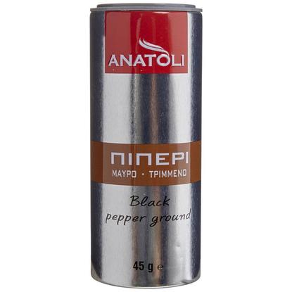 Εικόνα της ΑΝΑΤΟΛΗ ΠΙΠΕΡΙ ΜΑΥΡΟ ΤΡΙΜΕΝΟ ΜΕΤΑΛ.45G