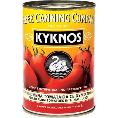 Εικόνα της KYKNOS ΤΟΜΑΤΕΣ ΑΠΟΦΛΟΙΩΜΕΝΕΣ 400G (ΣΤΡ.ΒΑΡΟΣ 240G)