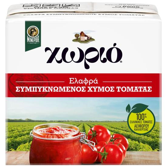 Εικόνα της ΧΩΡΙΟ ΕΛΑΦΡΑ ΣΥΜΠΥΚΝΩΜΕΝΟΣ ΧΥΜΟΣ ΤΟΜΑΤΑΣ 500G
