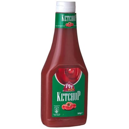 Εικόνα της MY GUSTO ΚΕΤΣΑΠ ΠΛΑΣΤΙΚΗ ΦΙΑΛΗ 560G