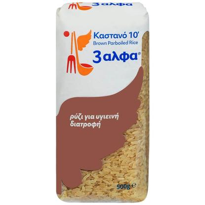 Εικόνα της "3" ΑΛΦΑ ΡΥΖΙ ΚΑΣΤΑΝΟ 10`500G