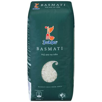Εικόνα της "3" ΑΛΦΑ ΡΥΖΙ BASMATI 500G