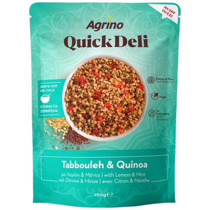 Εικόνα της AGRINO QUICK DELI ΤΑΜΠΟΥΛΕ & ΚΙΝΟΑ 250G