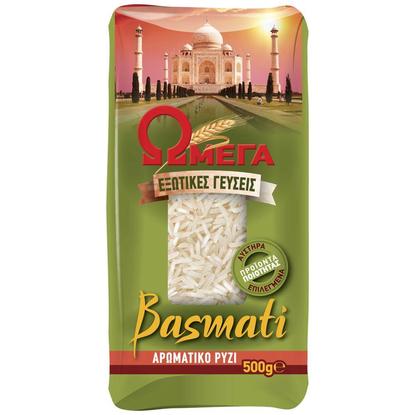 Εικόνα της ΩΜΕΓΑ SPECIAL ΡΥΖΙ BASMATI 500G