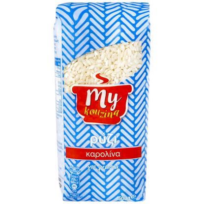Εικόνα της MY KOUZINA ΡΥΖΙ ΚΑΡΟΛΙΝΑ ΕΛΛΗΝΙΚΟ 500G
