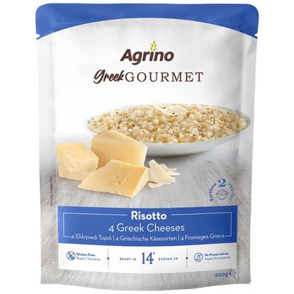 Εικόνα της AGRINO GREEK GOURMET RISOTTO 4 ΤΥΡΙΑ 200G