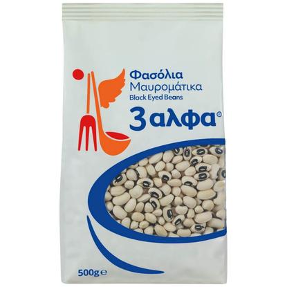 Εικόνα της "3" ΑΛΦΑ ΦΑΣΟΛΙΑ ΜΑΥΡΟΜΑΤΙΚΑ 500 G