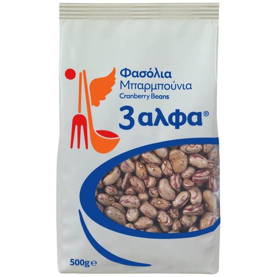 Εικόνα της "3" ΑΛΦΑ ΦΑΣΟΛΙΑ ΜΠΑΡΜΠΟΥΝΙΑ 500 G