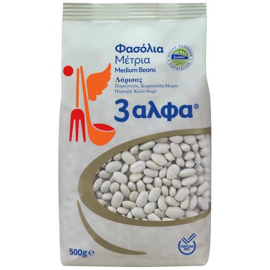 Εικόνα της "3"ΑΛΦΑ ΦΑΣΟΛΙΑ ΜΕΤΡΙΑ ΕΛΛΗΝΙΚΑ 500G