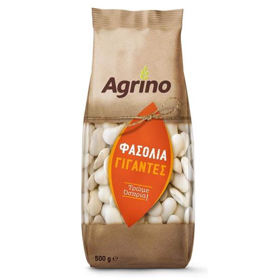 Εικόνα της AGRINO ΦΑΣΟΛΙΑ ΓΙΓΑΝΤΕΣ ΤΟΥ ΚΟΣΜΟΥ 500G(ΕΙΣ)