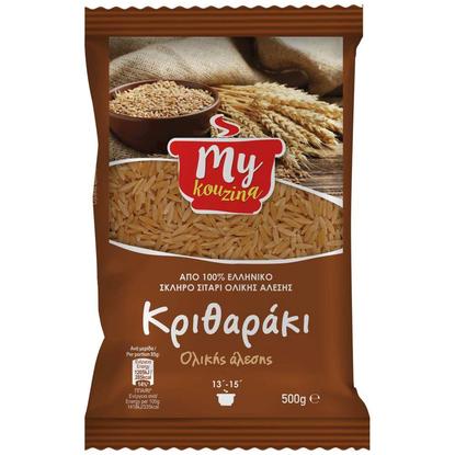 Εικόνα της MY KOUZINA ΚΡΙΘΑΡΑΚΙ ΟΛΙΚΗΣ ΑΛΕΣΗΣ 500G