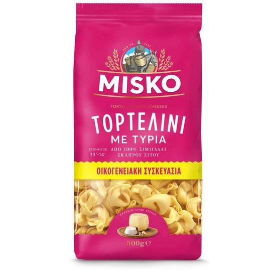 Εικόνα της MISKO ΤΟΡΤΕΛΙΝΙ ΜΕ ΤΥΡΙ 500G