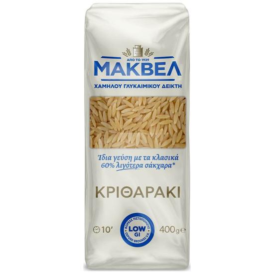 Εικόνα της ΜΑΚΒΕΛ ΚΡΙΘΑΡΑΚΙ ΜΕ ΧΑΜΗΛΟ ΓΛΥΚΑΙΜΙΚΟ ΔΕΙΚΤΗ 400G