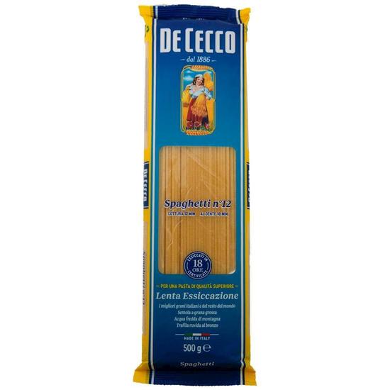 Εικόνα της DE CECCO SPAGHETTI NO 12 500G