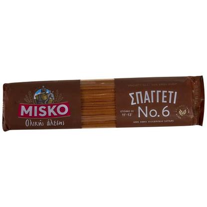 Εικόνα της MISKO ΣΠΑΓΓΕΤΙ ΝΟ 6 ΟΛΙΚΗΣ ΑΛΕΣΗΣ 500G