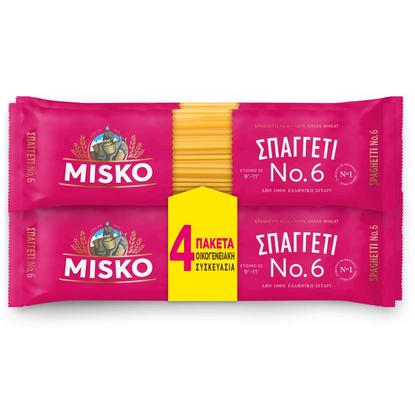 Εικόνα της MISKO ΜΑΚΑΡΟΝΙΑ NO6 500G (4Τ ΟΙΚ ΣΥΣΚ)