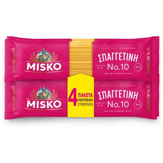 Εικόνα της MISKO ΜΑΚΑΡΟΝΙΑ NO 10 500G (4Τ ΟΙΚΟΓ ΣΥΣΚ)