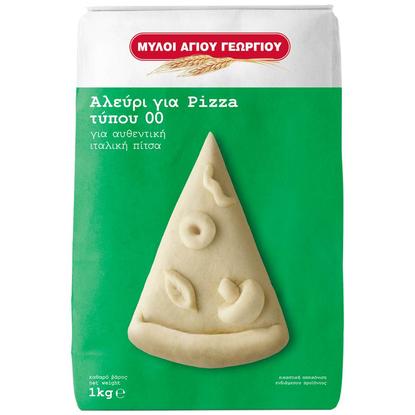 Εικόνα της ΜΥΛΟΙ ΑΓ.ΓΕΩΡΓΙΟΥ ΑΛΕΥΡΙ ΓΙΑ PIZZA 1KG